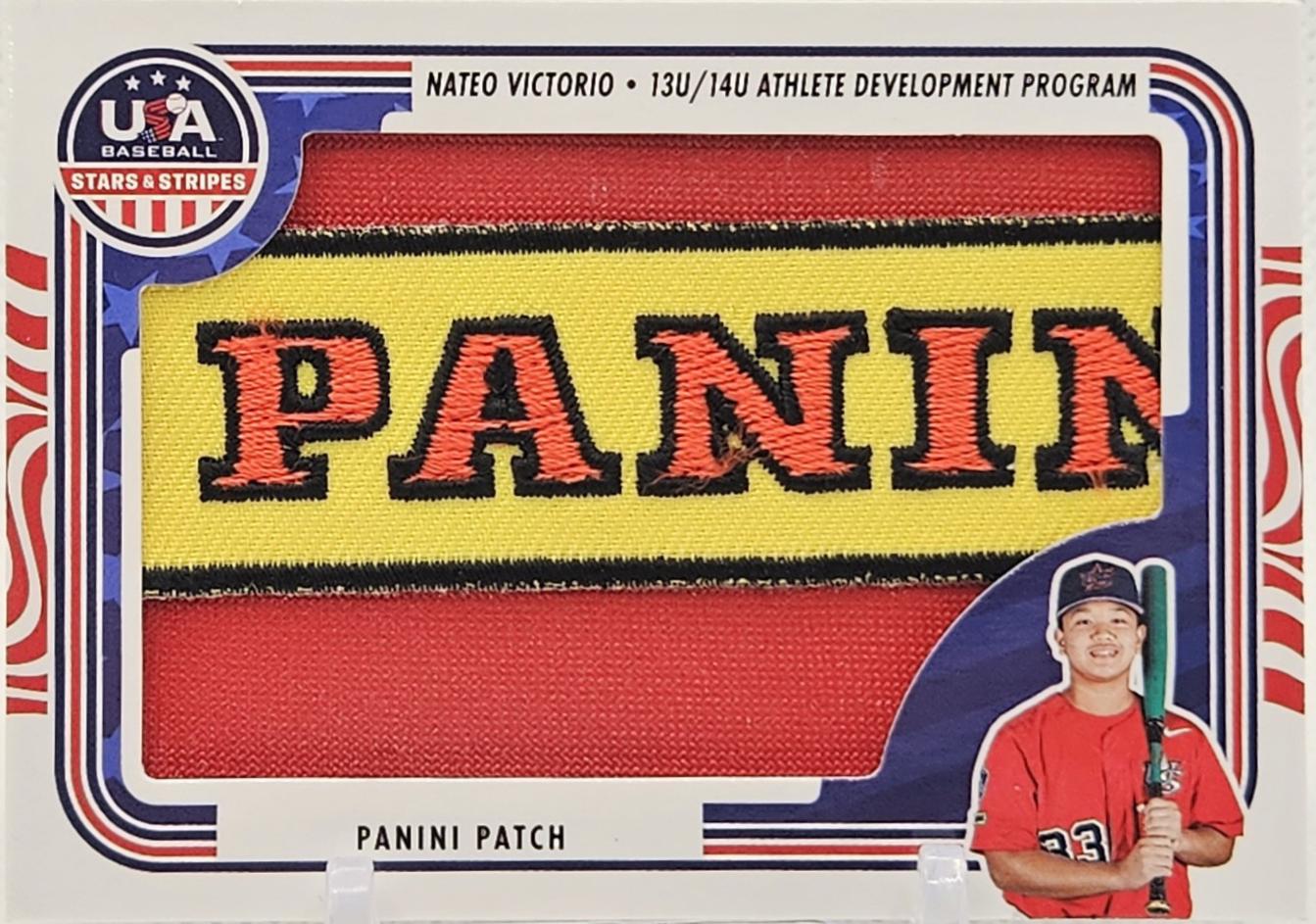Nateo Victorio [Panini Patch] #JM-VIC
