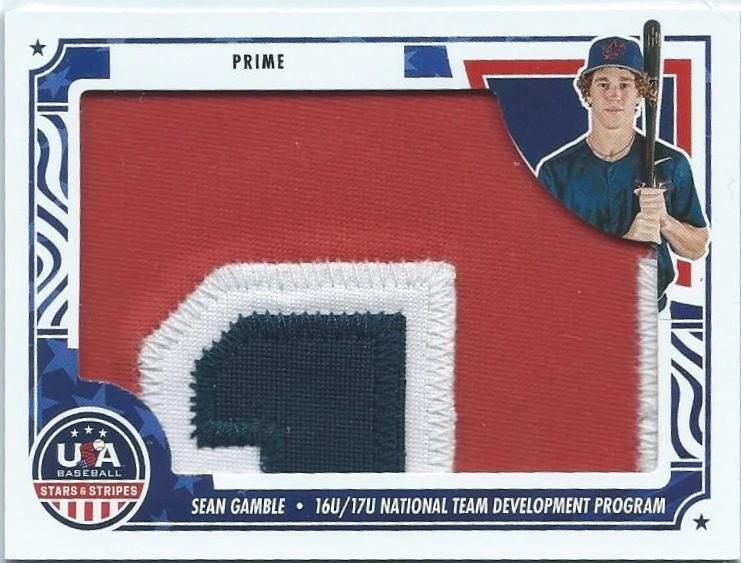 Sean Gamble [USA Flag Patch] #JM-GAM