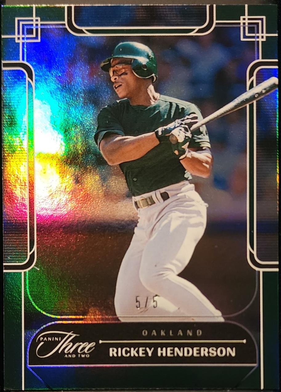 Rickey Henderson [Emerald] #20