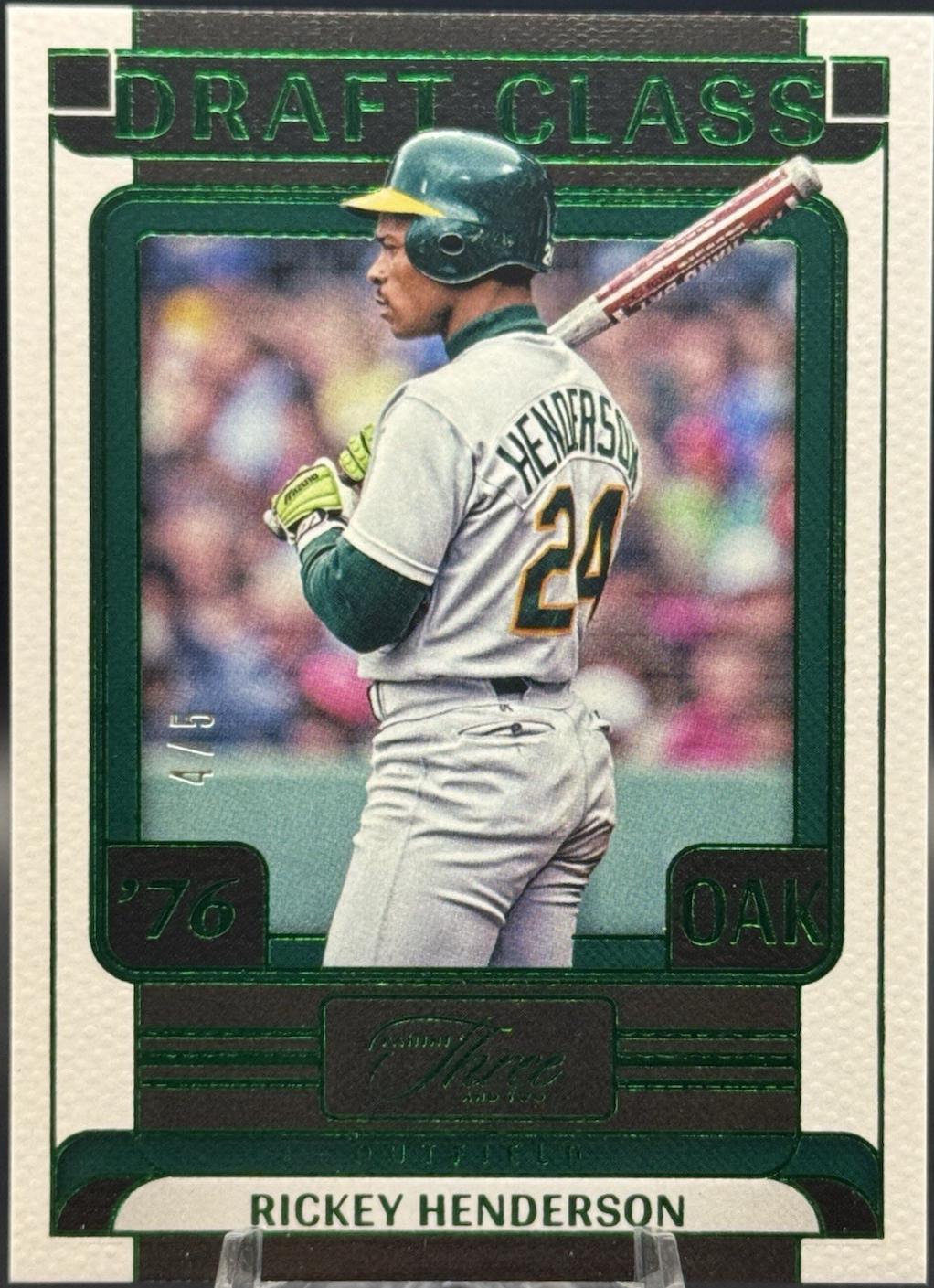 Rickey Henderson [Emerald] #31
