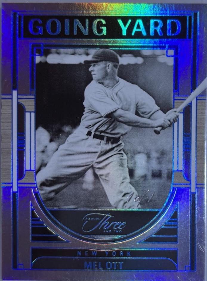 Mel Ott [Holo Platinum Blue] #16