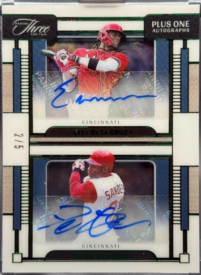 Elly De La Cruz / Deion Sanders [Emerald] #1