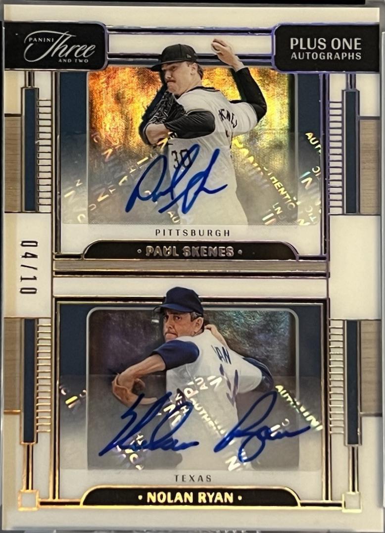 Nolan Ryan / Paul Skenes [Holo Gold] #4