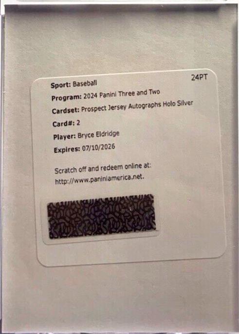 Bryce Eldridge [Holo Silver] #2