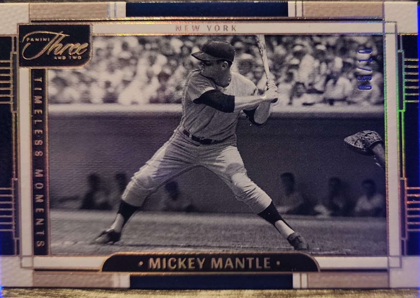 Mickey Mantle [Holo Gold] #9