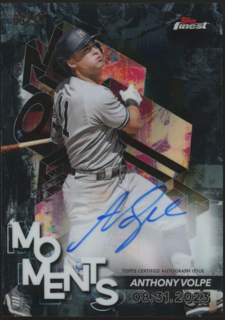Anthony Volpe [Black Refractor] #FMA-AV