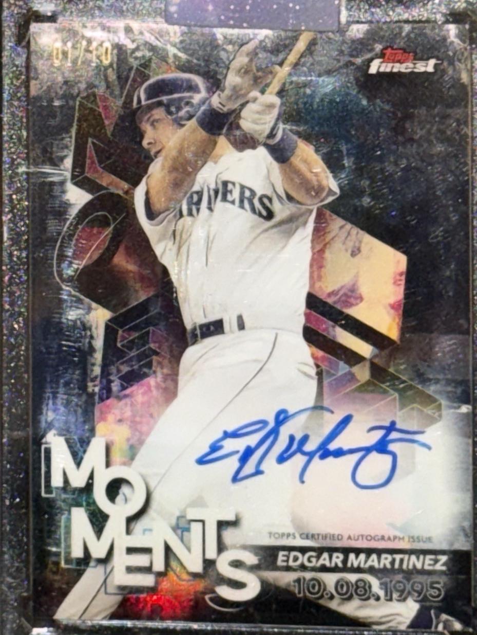 Edgar Martinez [Black Refractor] #FMA-EM