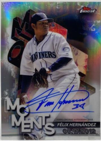 Felix Hernandez [Orange Refractor] #FMA-FH