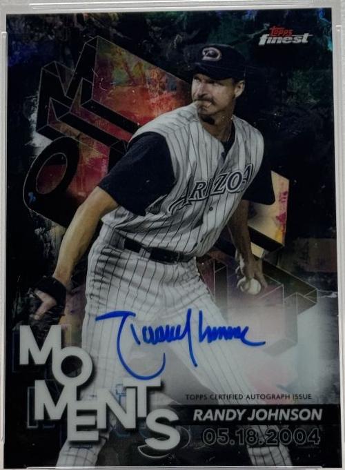Randy Johnson [Black Refractor] #FMA-RJ