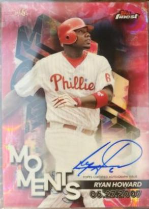 Ryan Howard [Red Lava Refractor] #FMA-RH