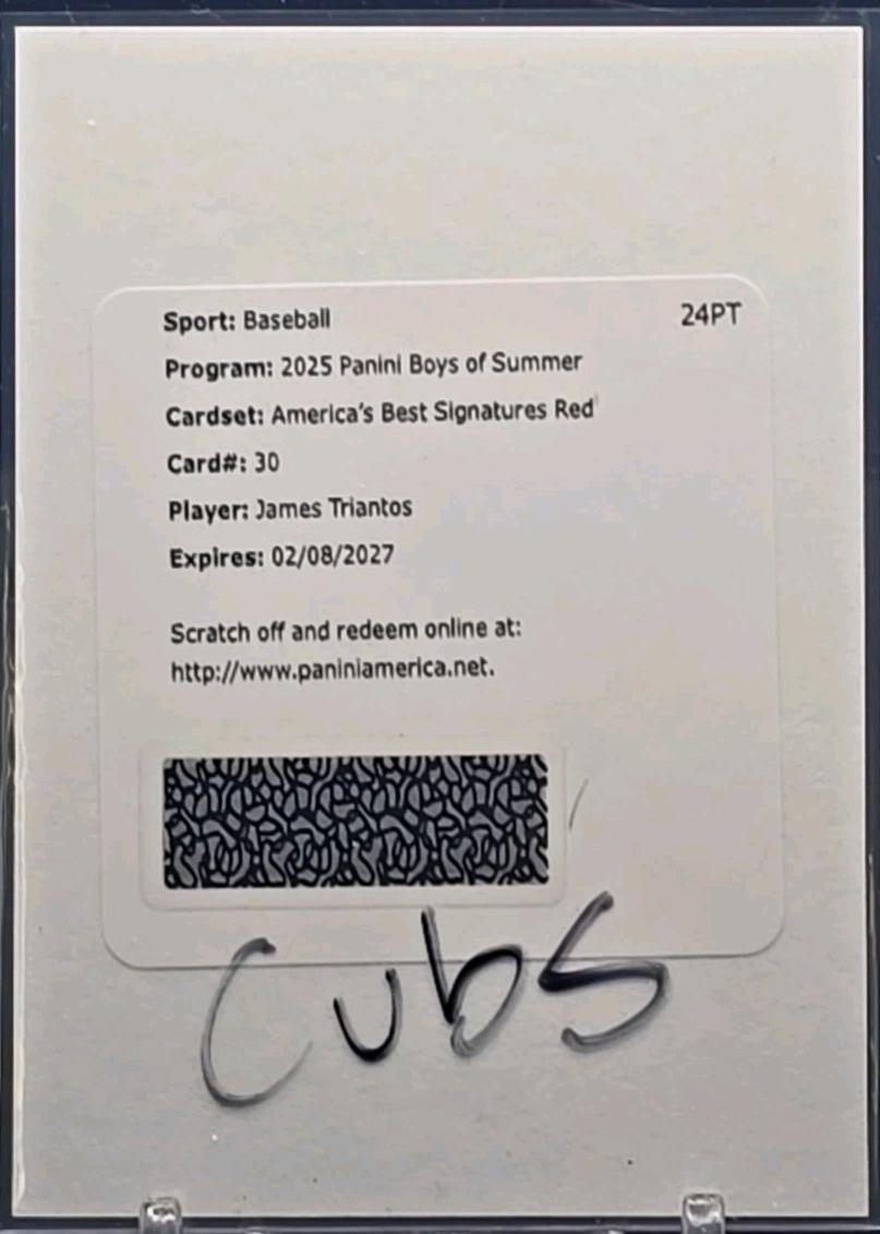 James Triantos [Red] #30
