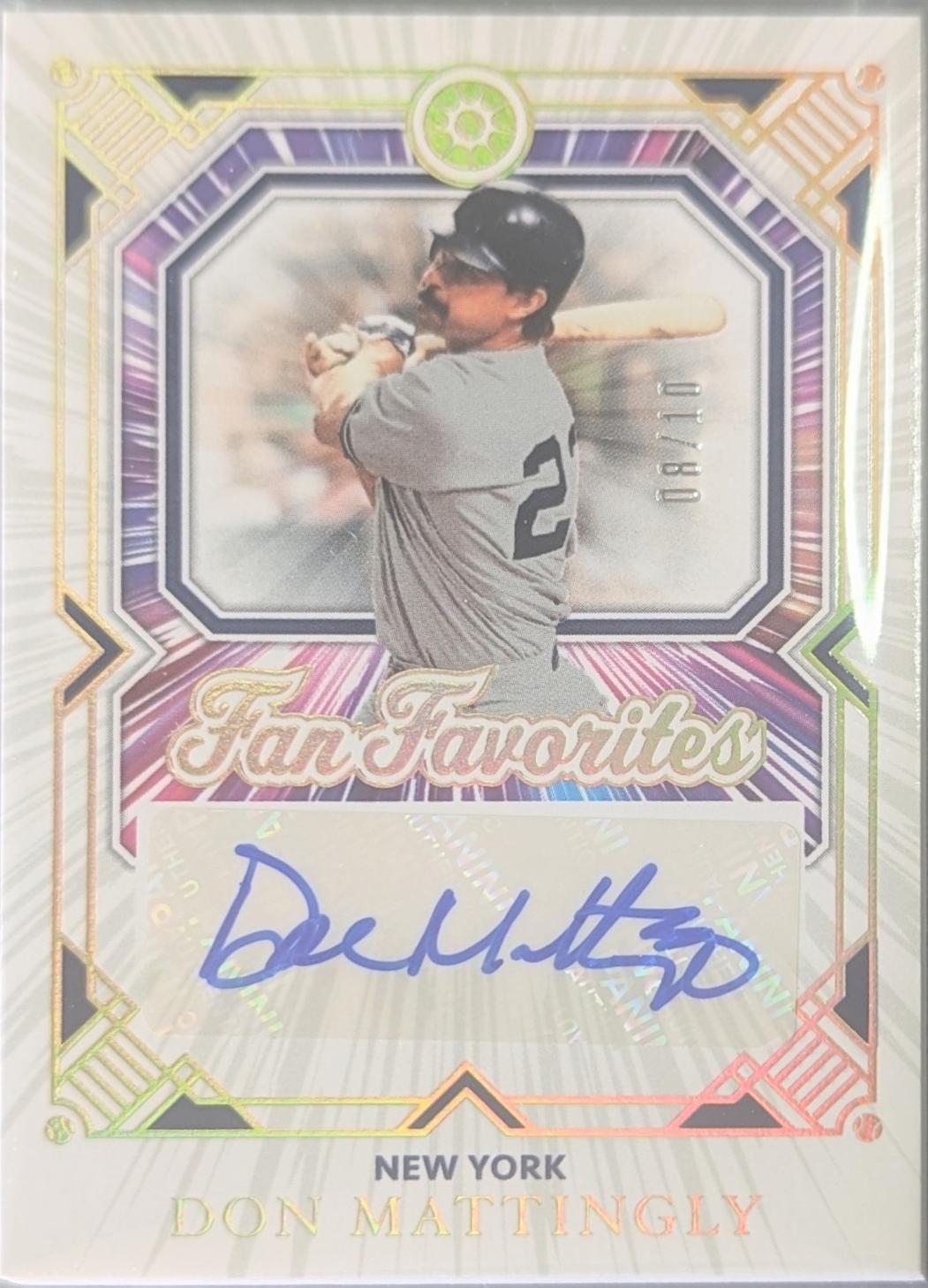 Don Mattingly [Holo Gold] #17