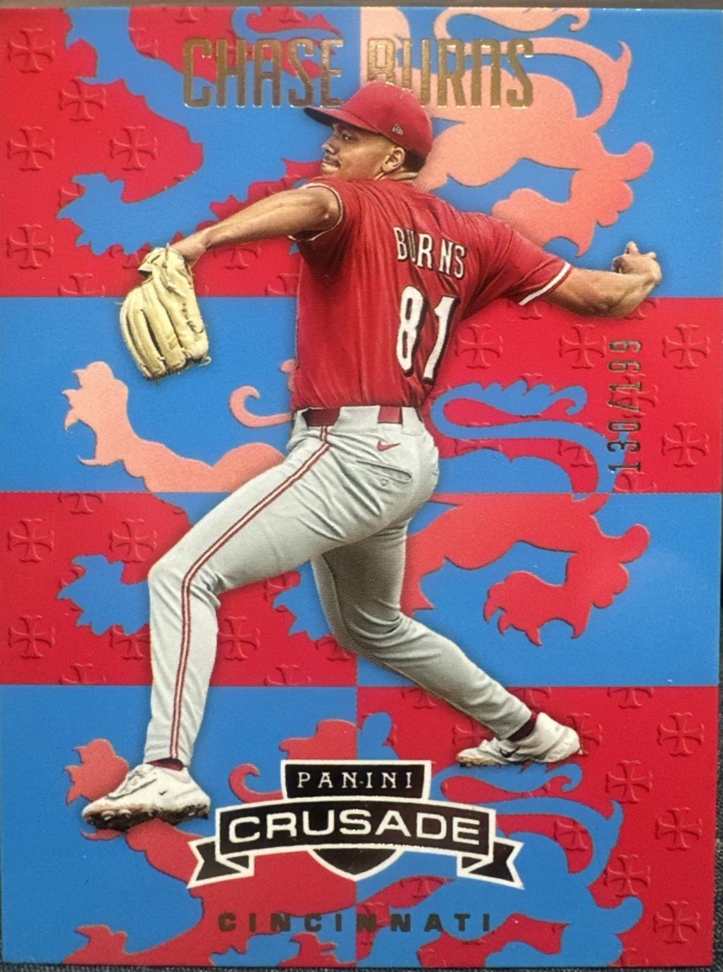 Chase Burns [Blue] #155