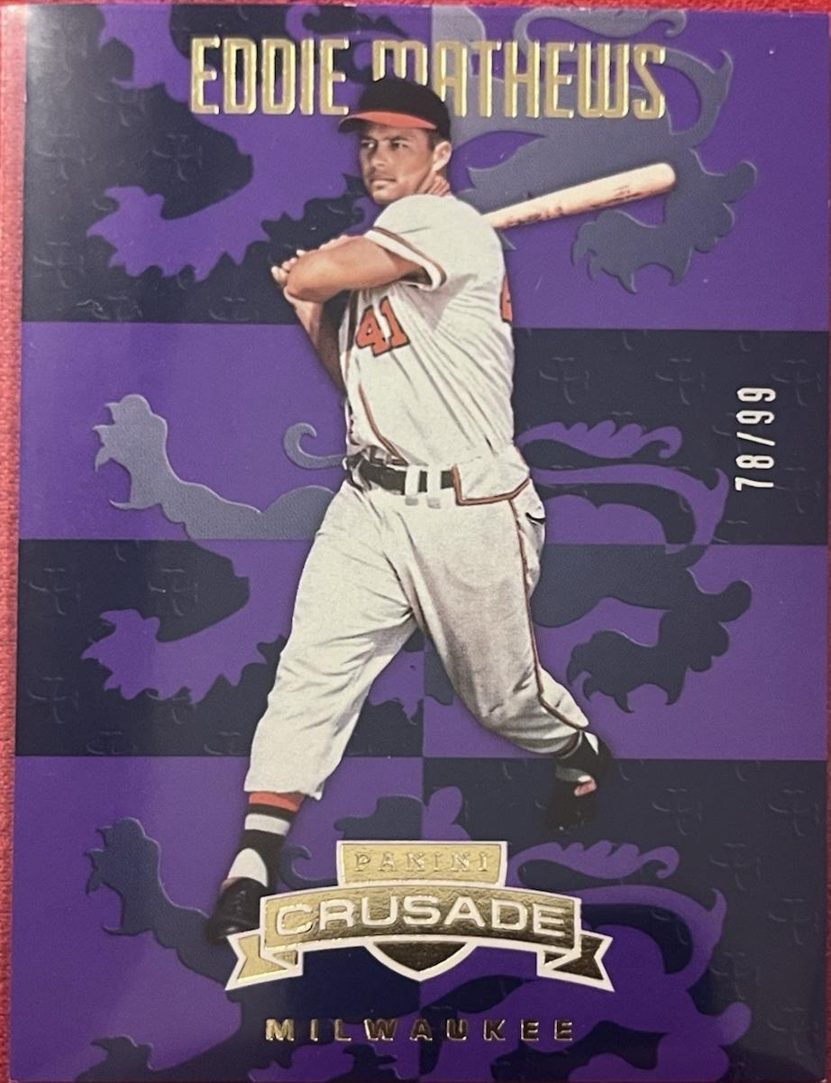 Eddie Mathews [Purple] #65