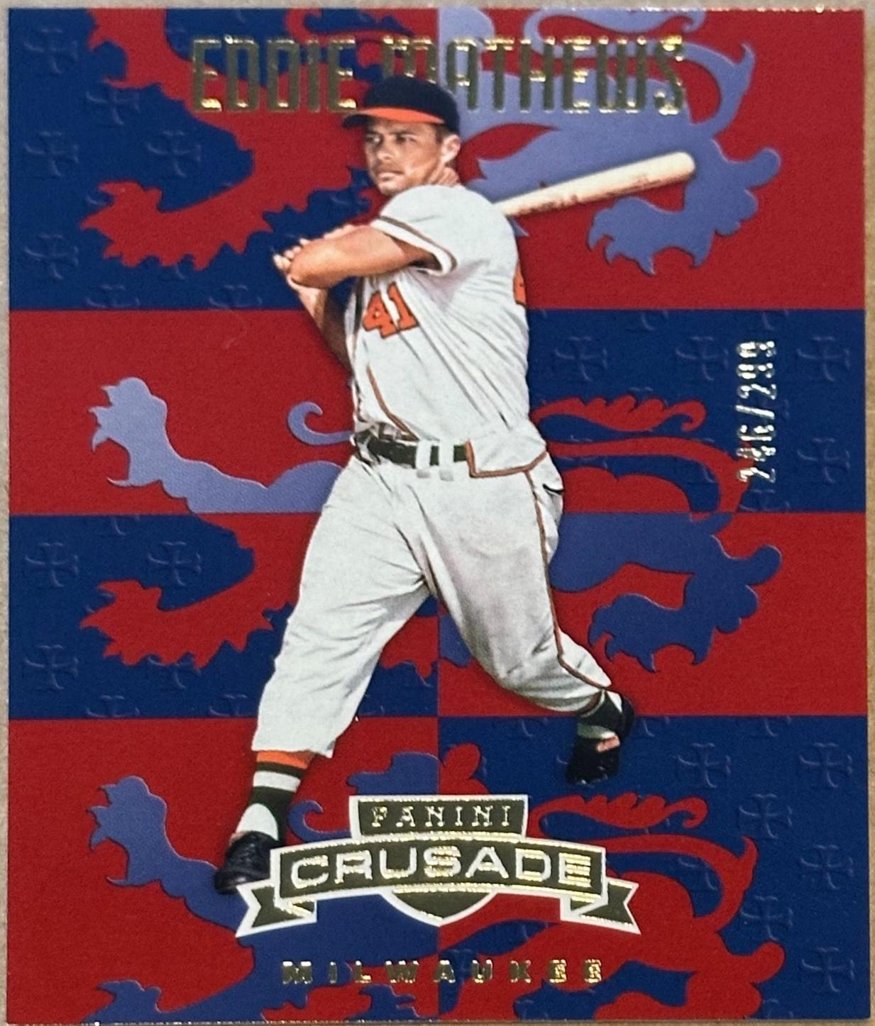 Eddie Mathews [Red] #65