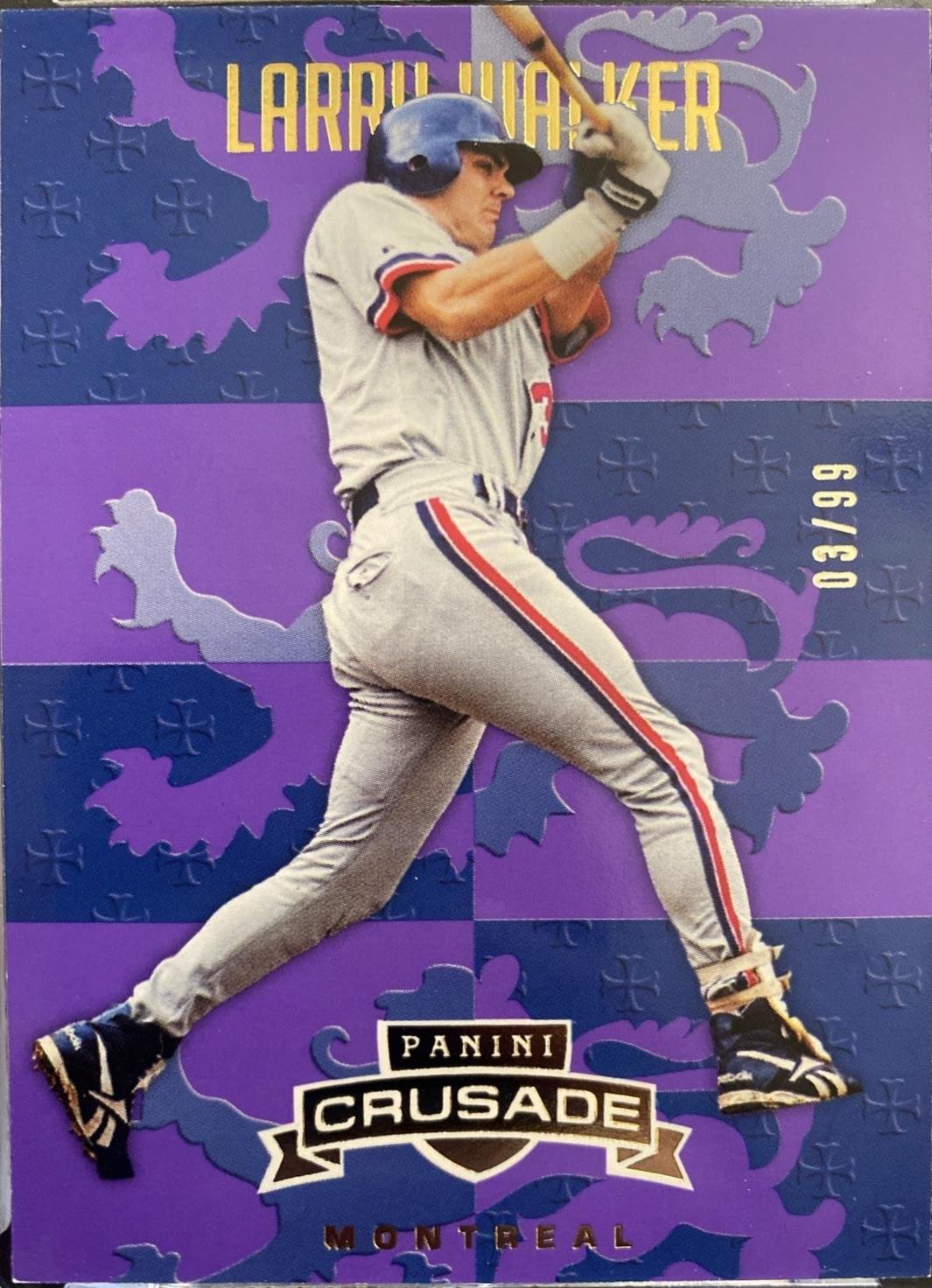 Larry Walker [Purple] #190