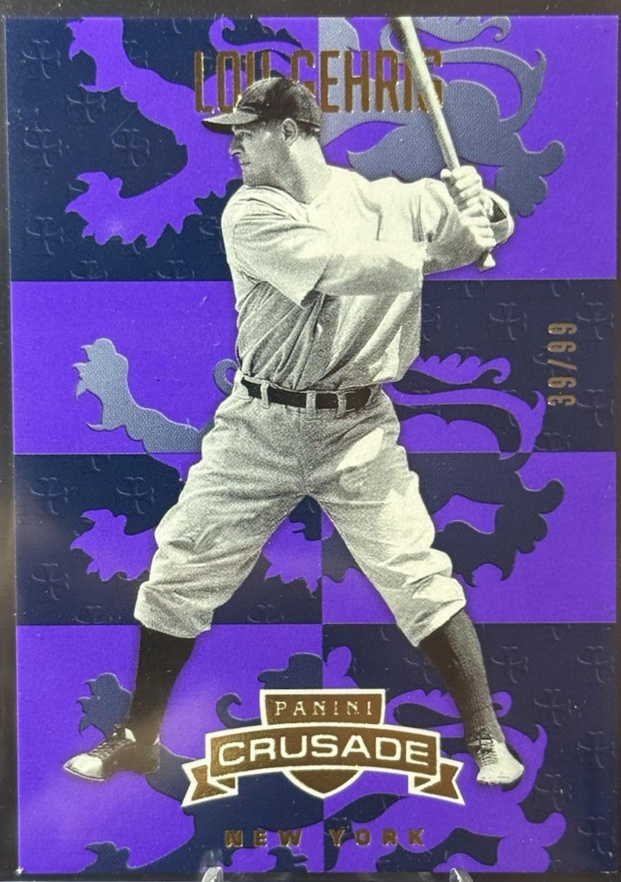 Lou Gehrig [Purple] #51