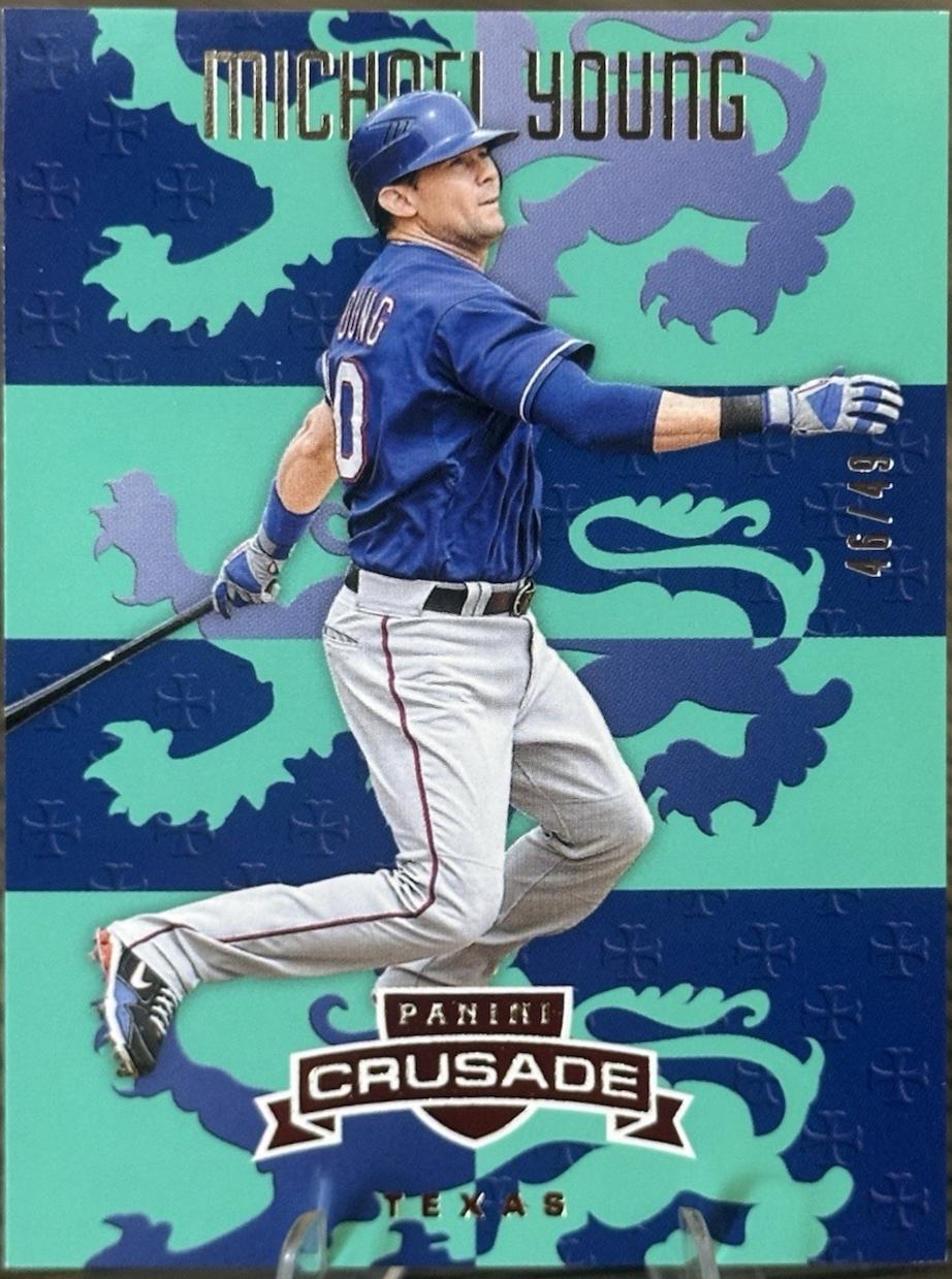Michael Young [Teal] #153