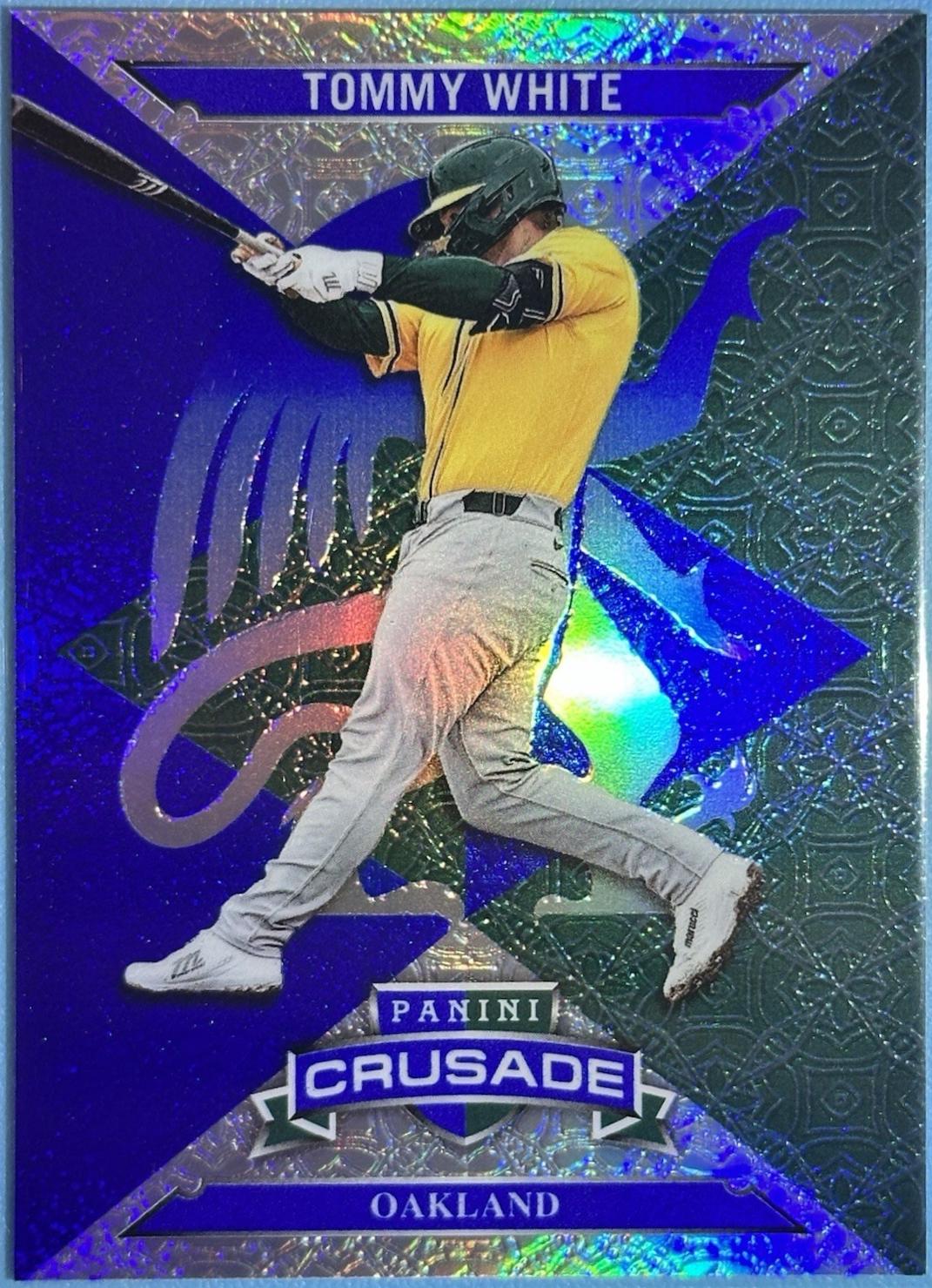 Tommy White [Blue Cracked Ice] #80