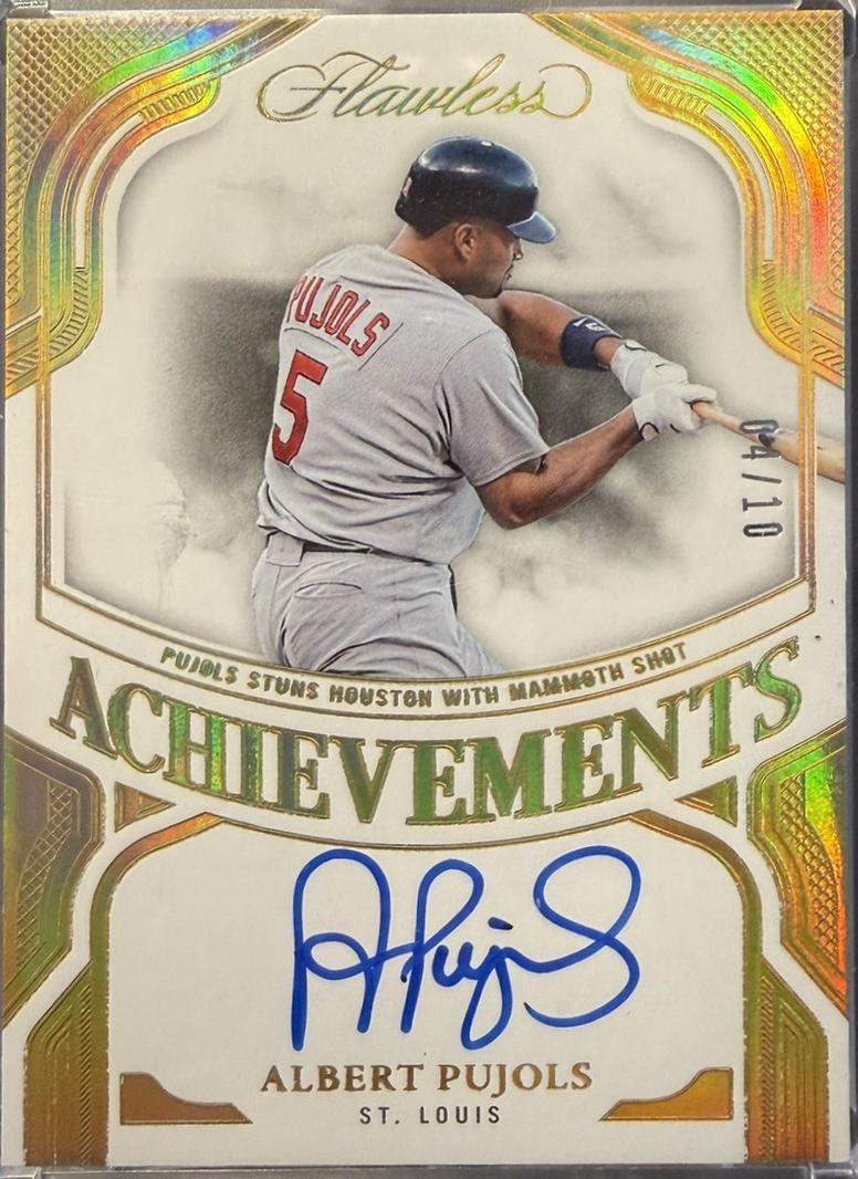 Albert Pujols [Gold] #4