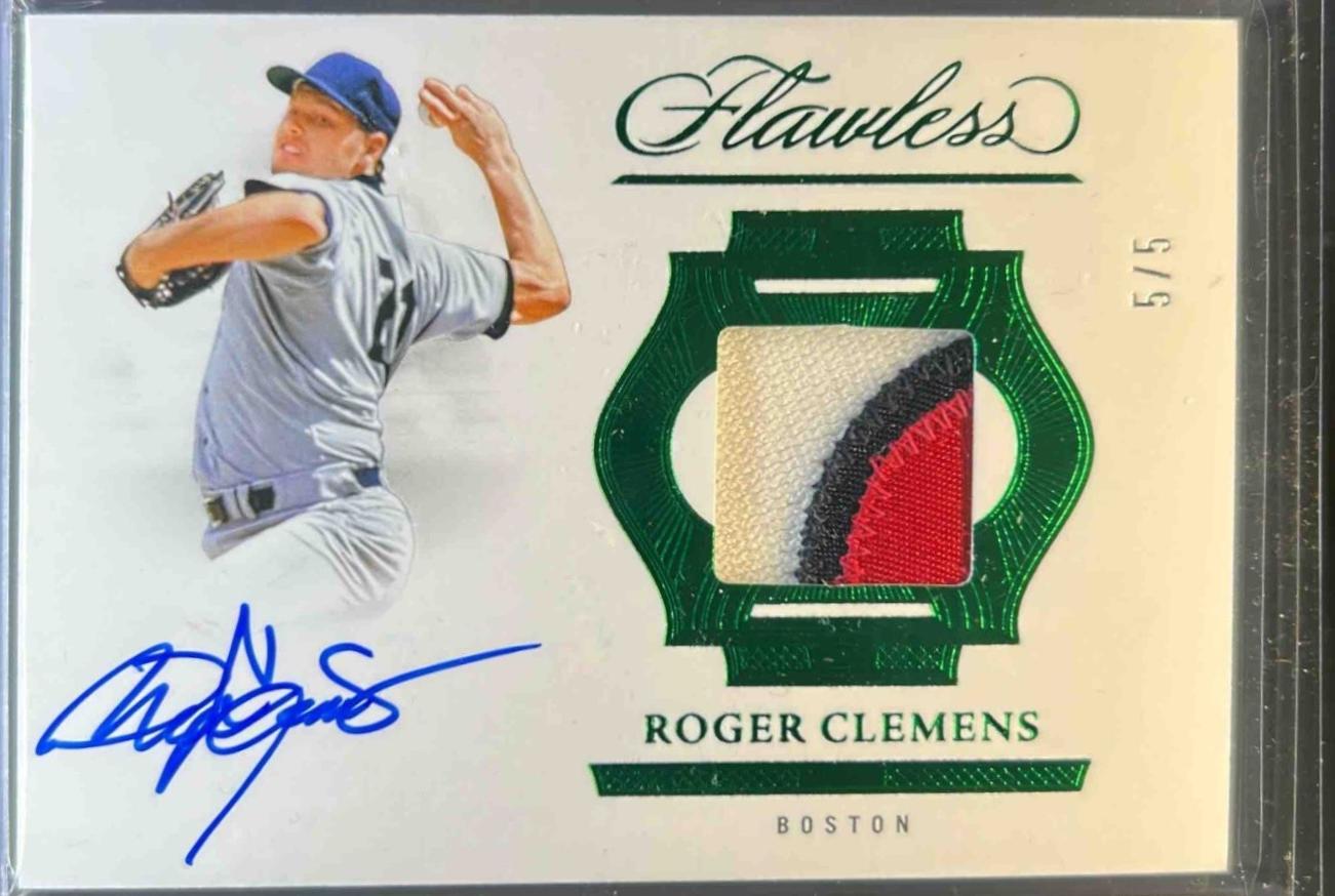 Roger Clemens [Emerald Horizontal] #3