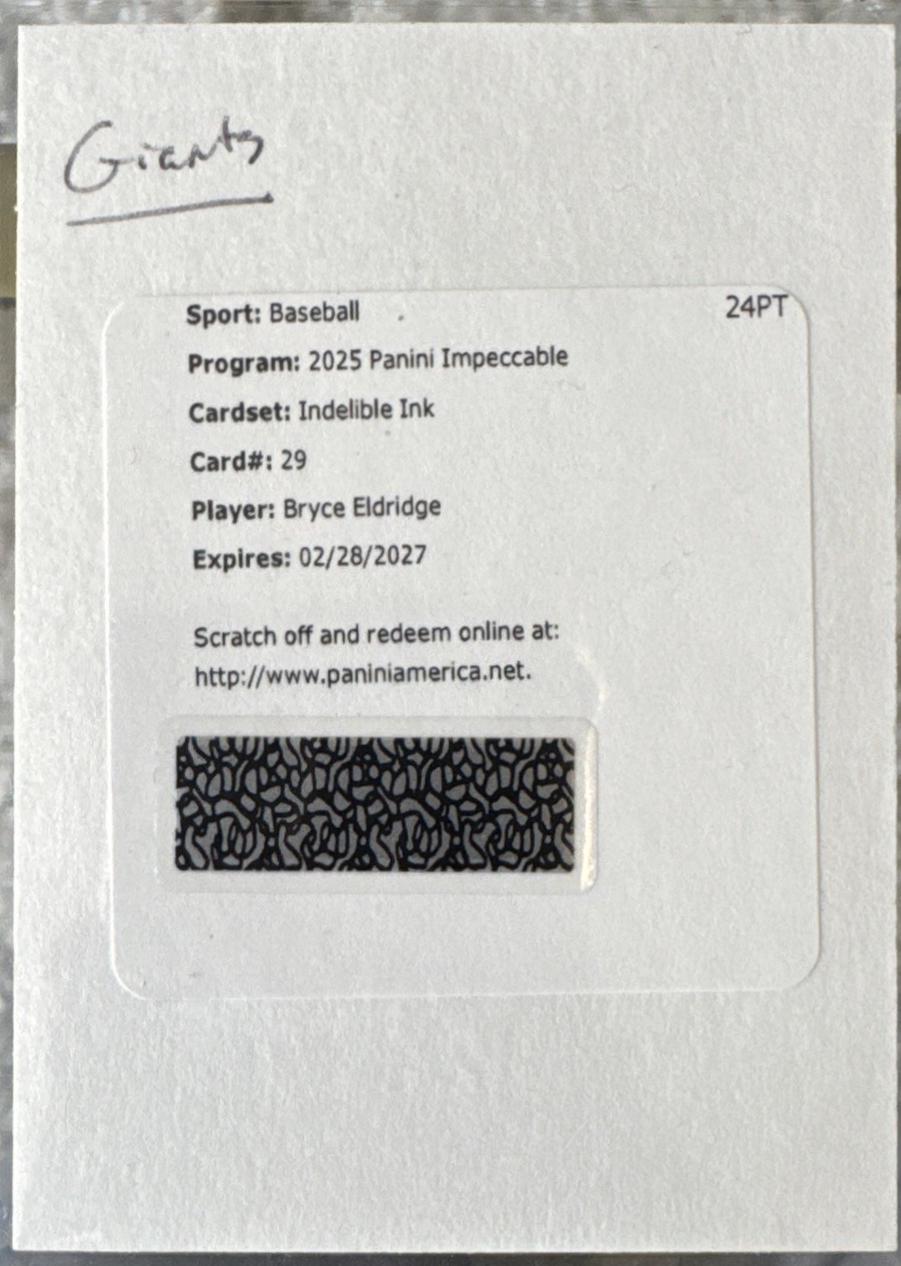 Bryce Eldridge #29