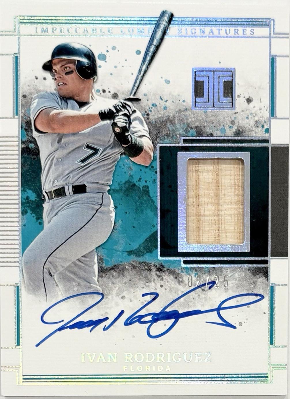 Ivan Rodriguez [Holo Silver] #25