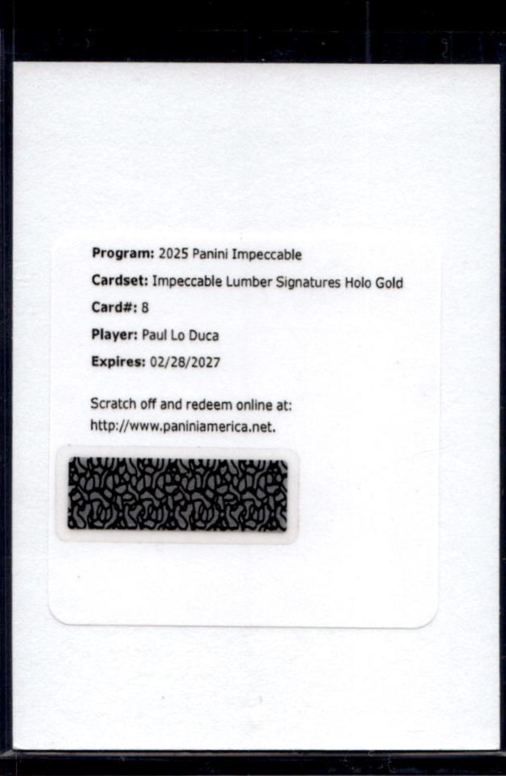 Paul Lo Duca [Holo Gold] #8