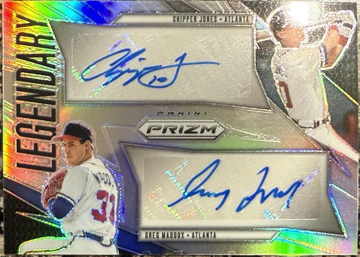 Greg Maddux/Chipper Jones [Gold] #5