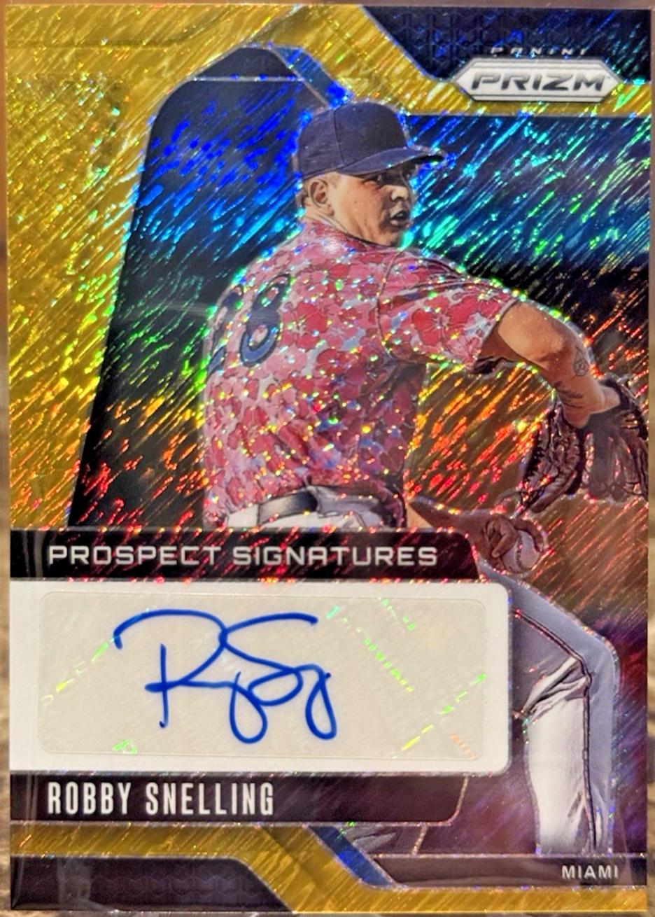 Robby Snelling [Gold Shimmer] #PS-RS