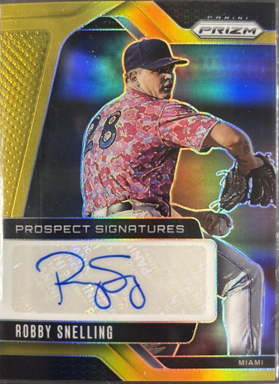 Robby Snelling [Gold] #PS-RS
