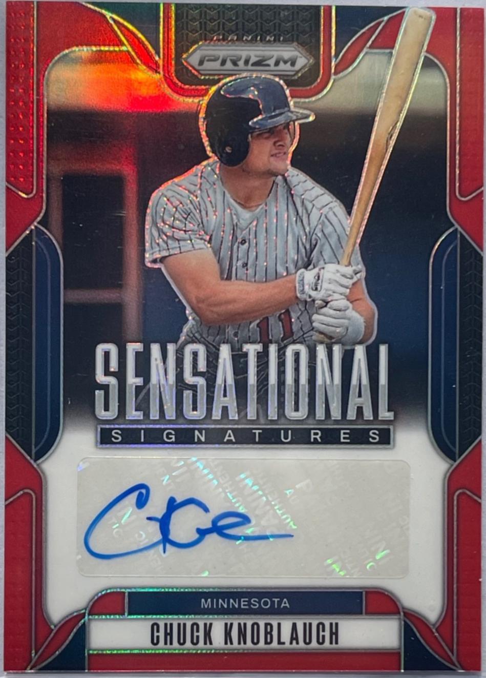 Chuck Knoblauch [Red] #SS-CK