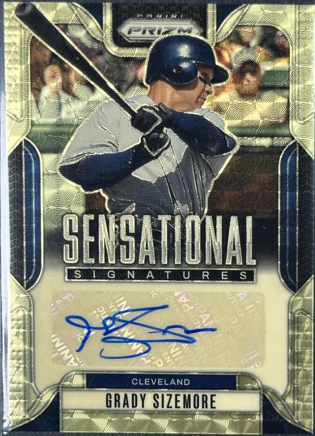 Grady Sizemore [Gold Vinyl] #SS-GS