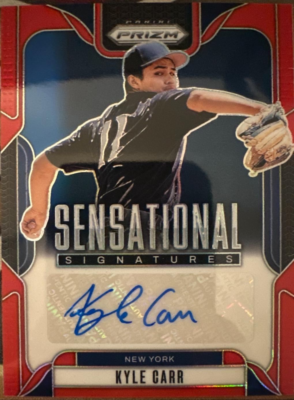 Kyle Carr [Red] #SS-KC