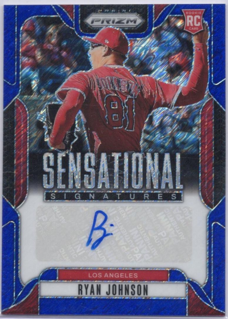 Ryan Johnson [Blue Shimmer] #SS-RJ