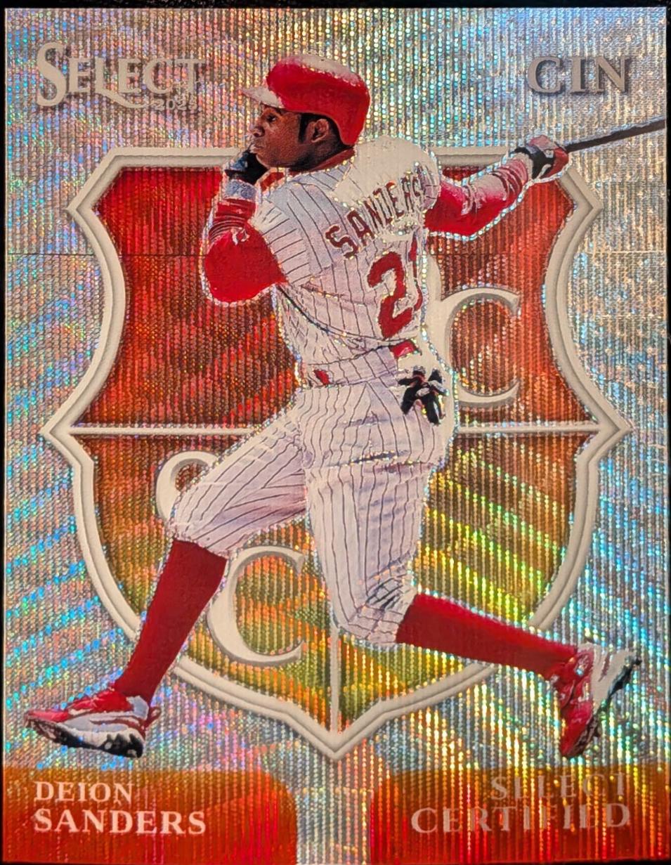 Deion Sanders [Silver Wave] #13