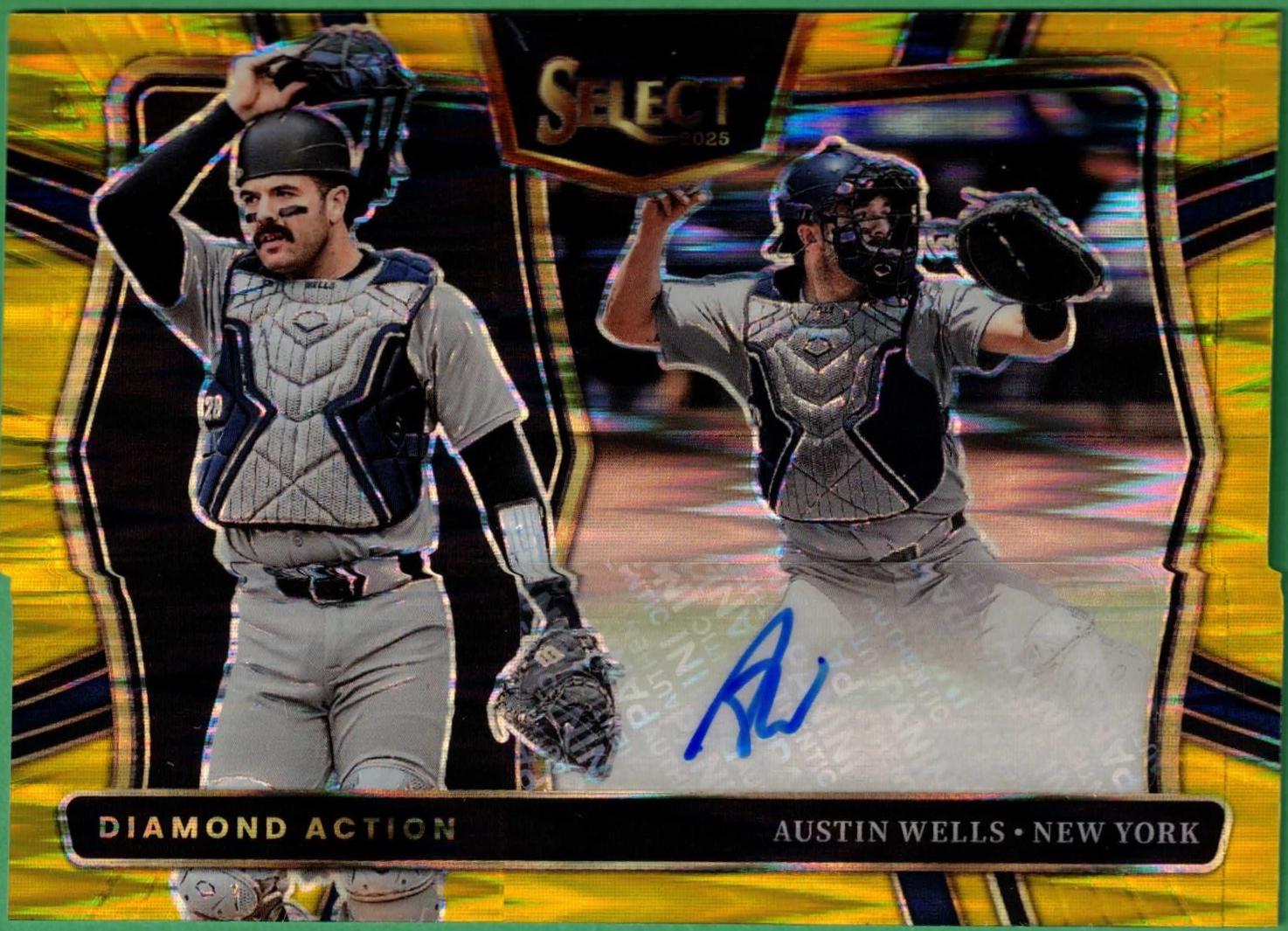 Austin Wells [Gold Flash] #14