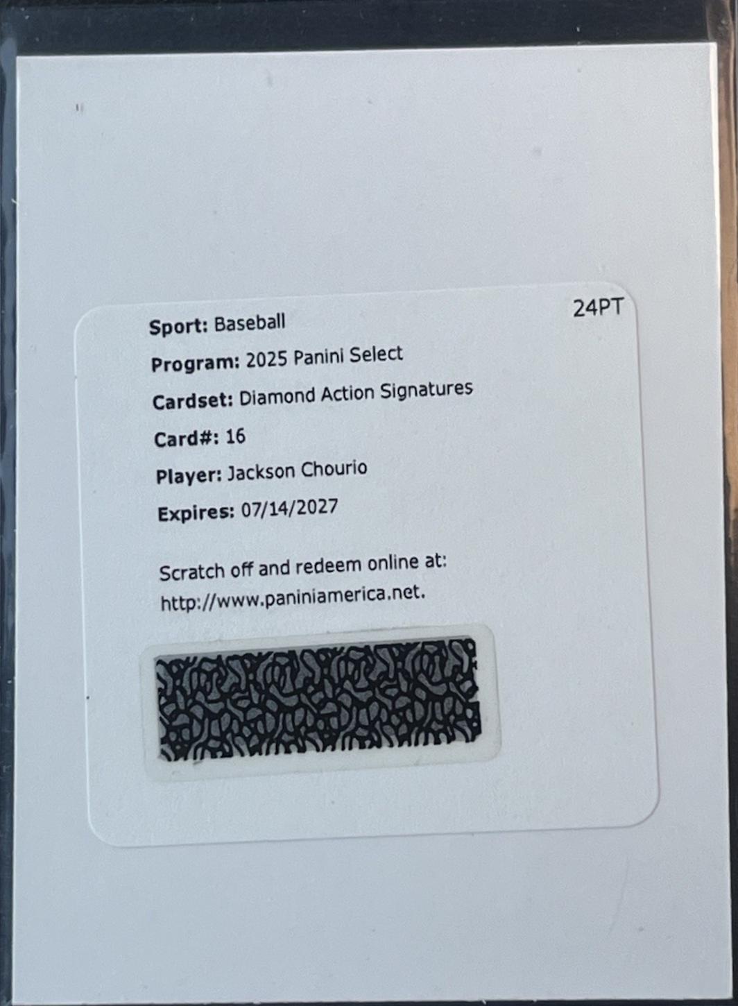 Jackson Chourio #16