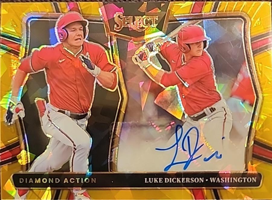 Luke Dickerson [Gold Ice] #18
