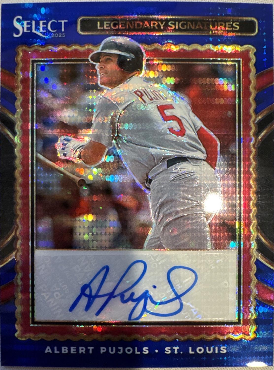 Albert Pujols [Blue Pulsar] #12