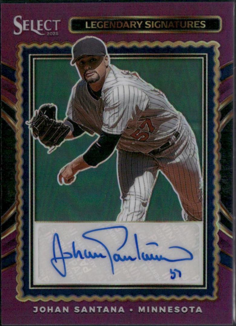 Johan Santana [Purple] #4