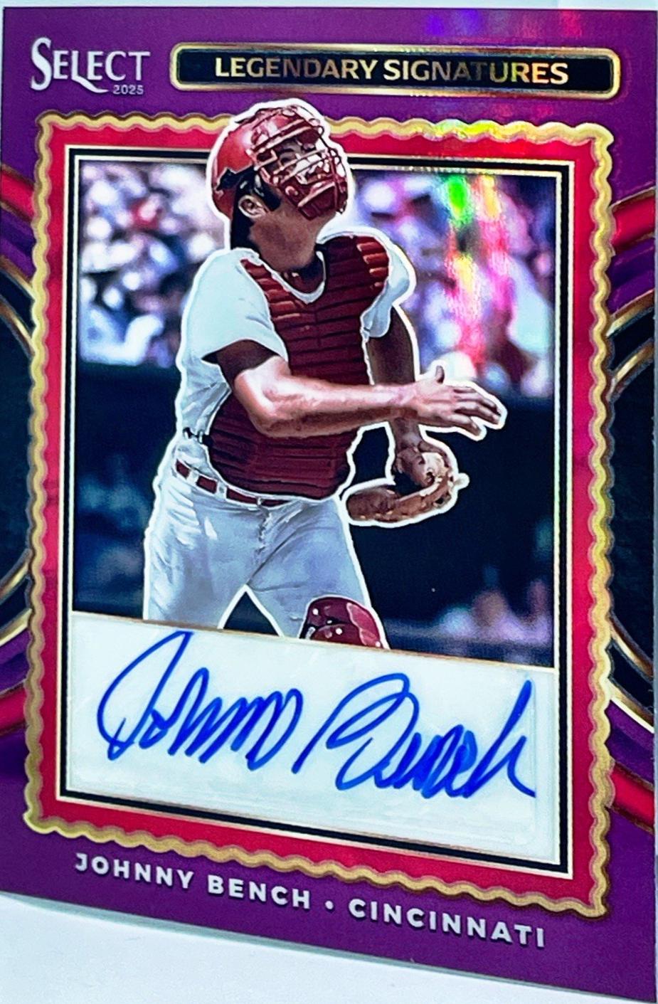 Johnny Bench [Purple] #14
