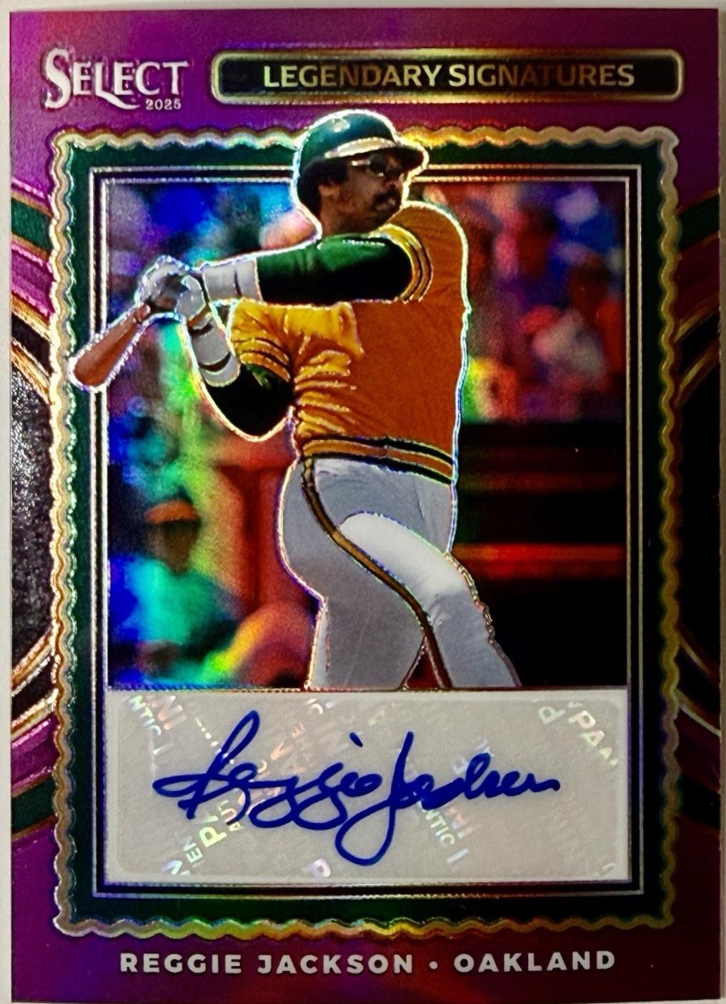 Reggie Jackson [Purple] #9