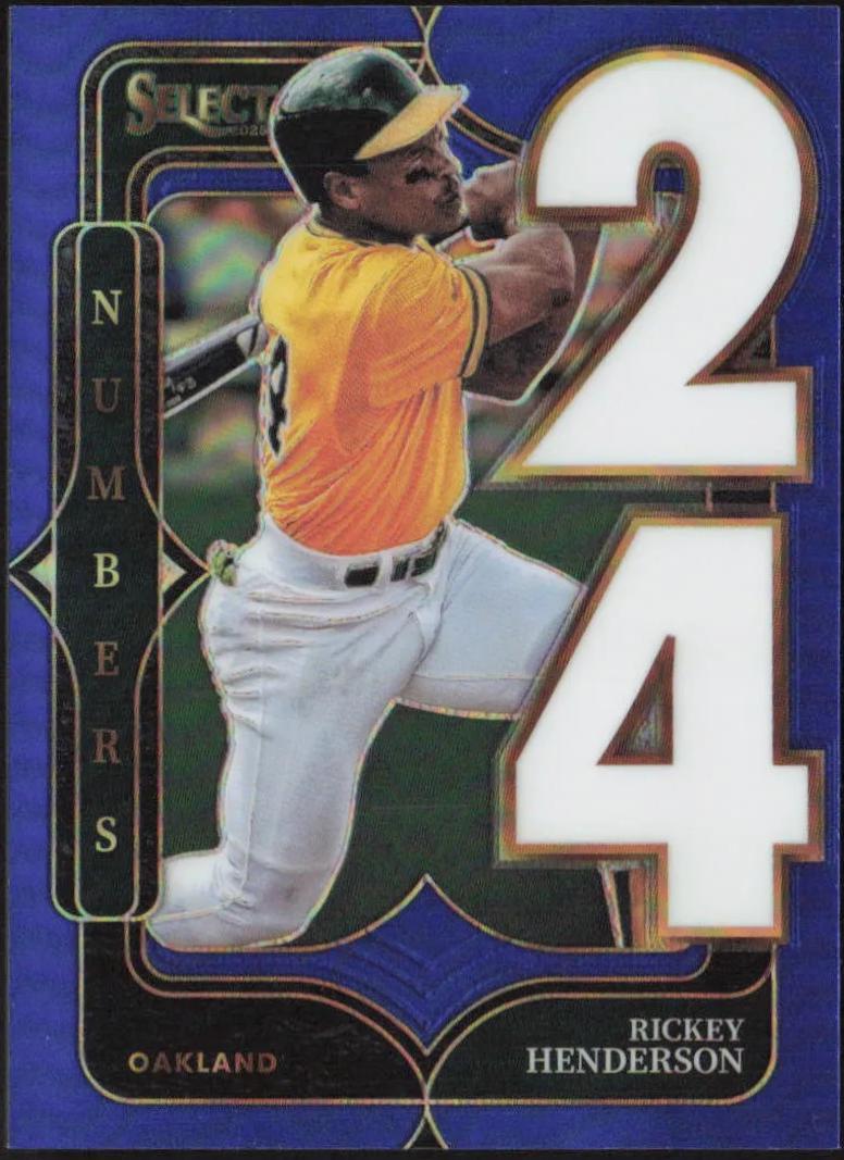 Rickey Henderson [Blue] #12