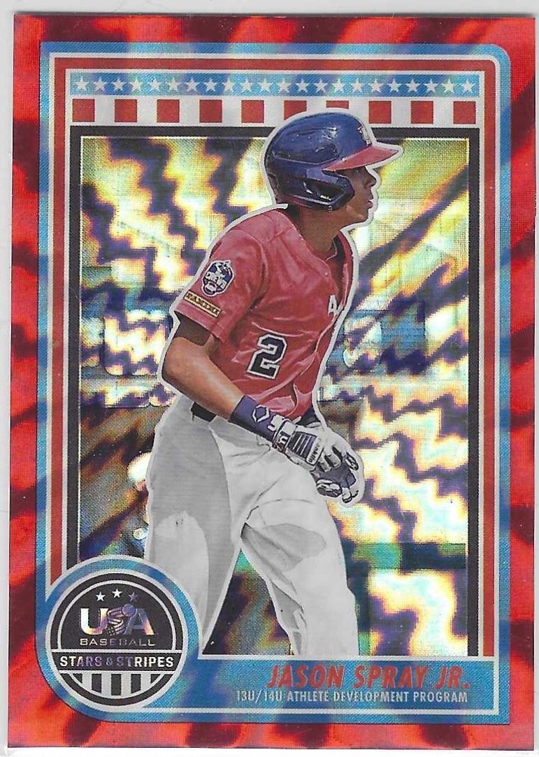 Jason Spray Jr. [Lightning Red] #105