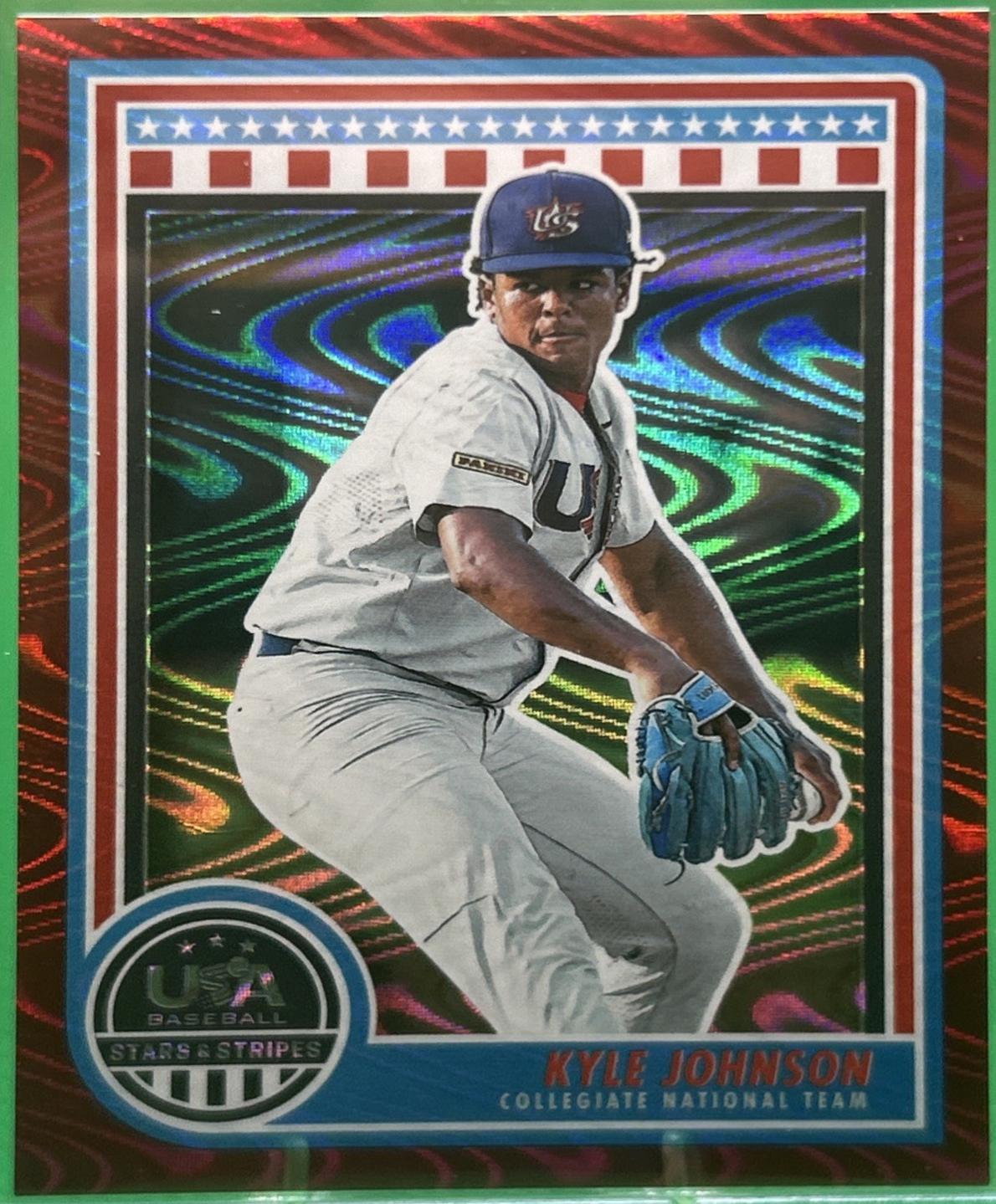 Kyle Johnson [Swirl Red] #38