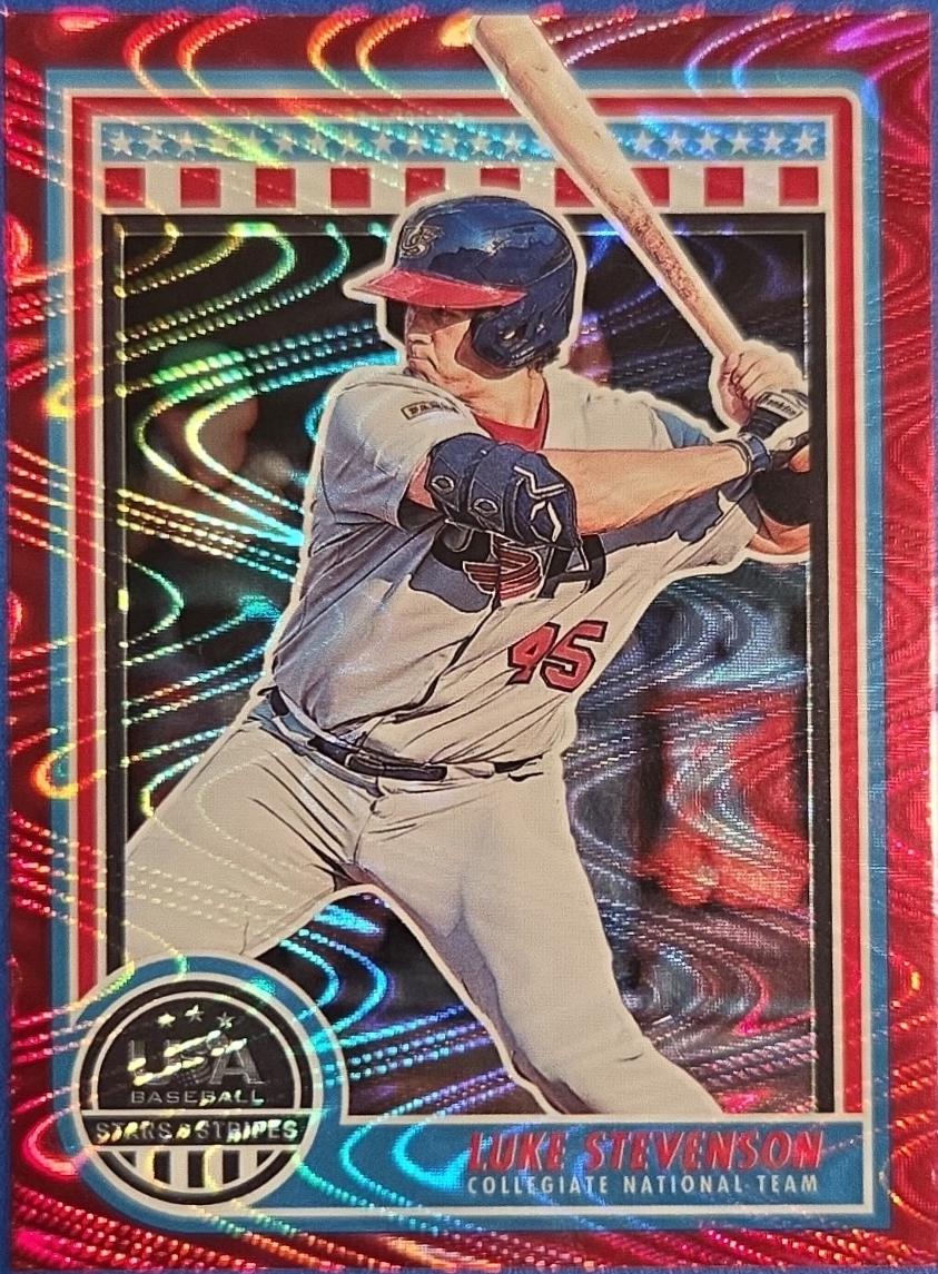 Luke Stevenson [Swirl Red] #71