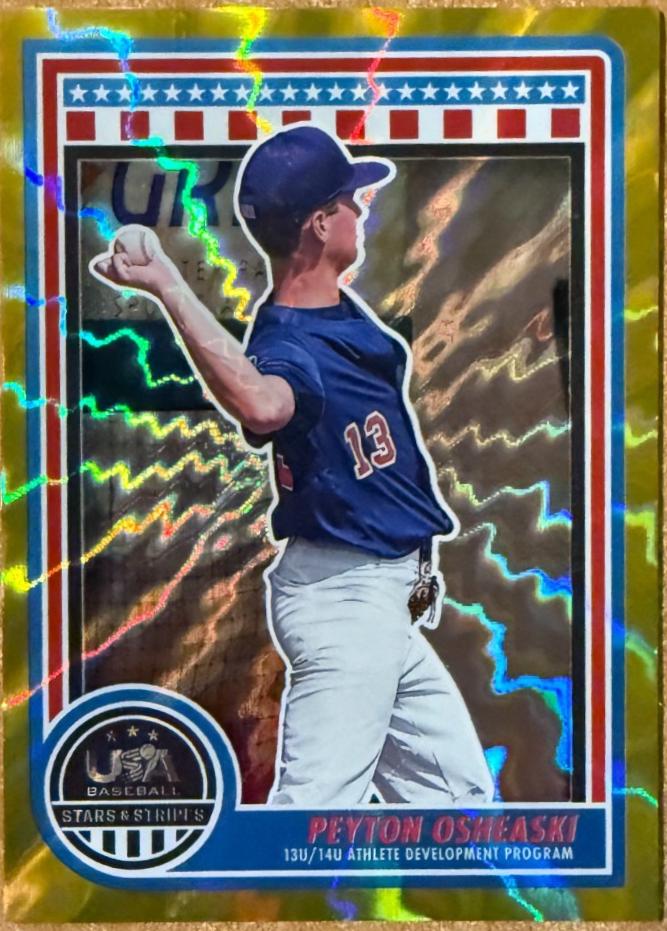 Peyton Osheaski [Lightning Gold] #135