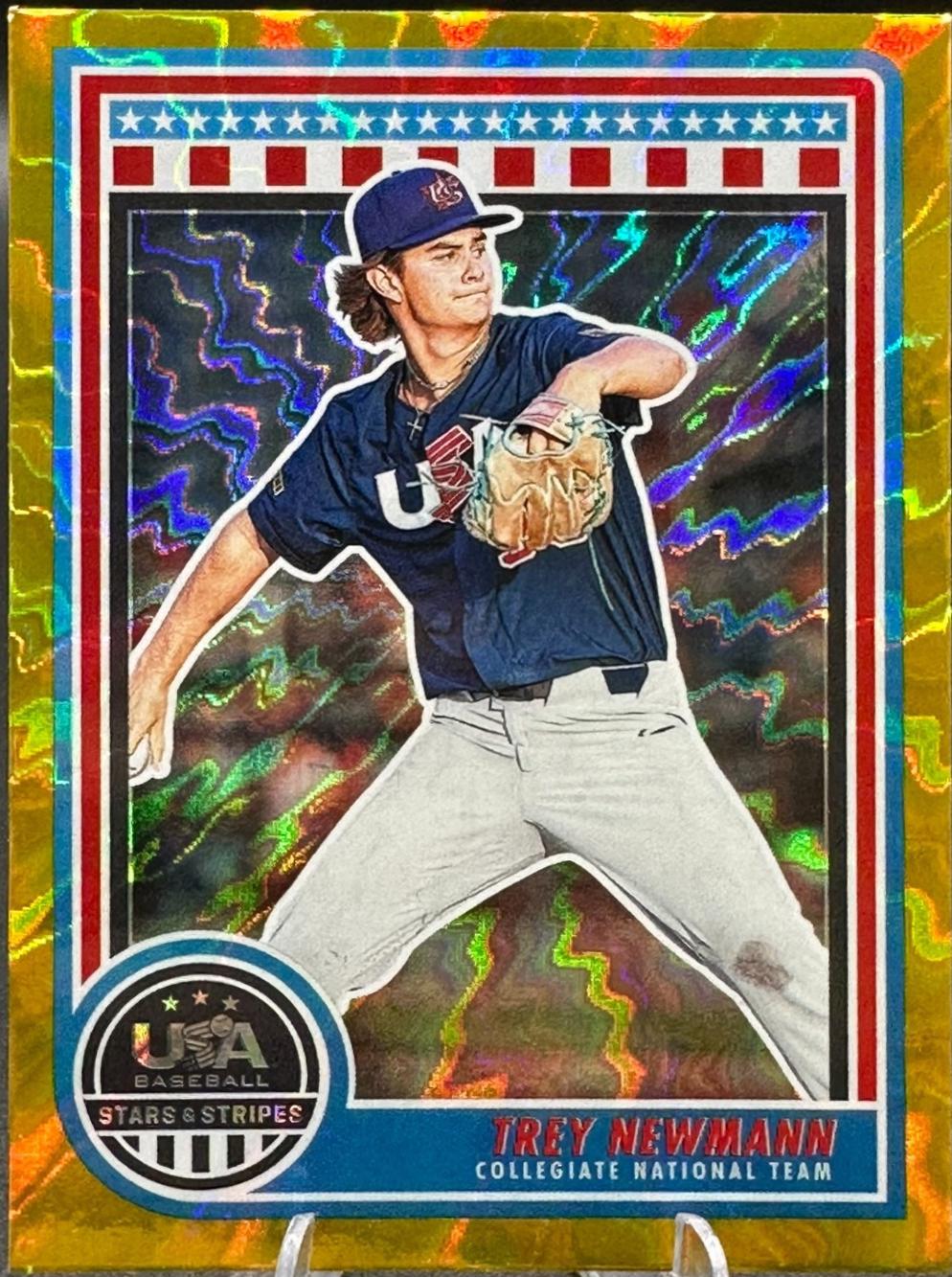 Trey Newmann [Lightning Gold] #52