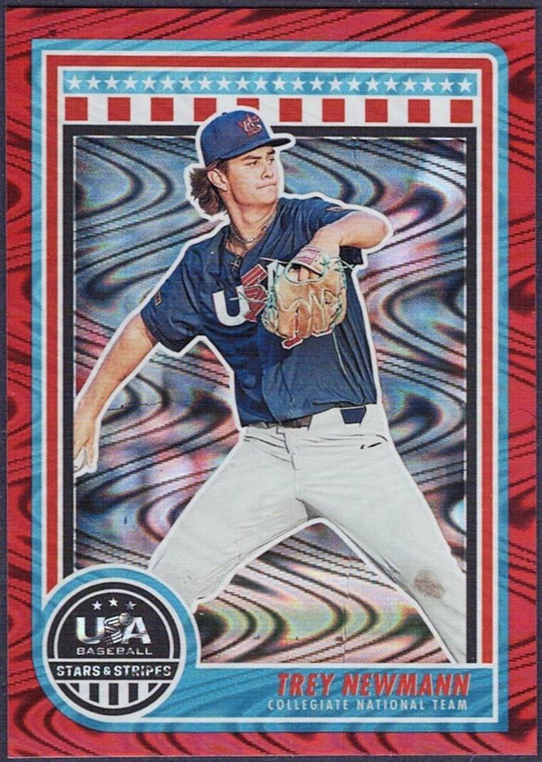 Trey Newmann [Swirl Red] #52